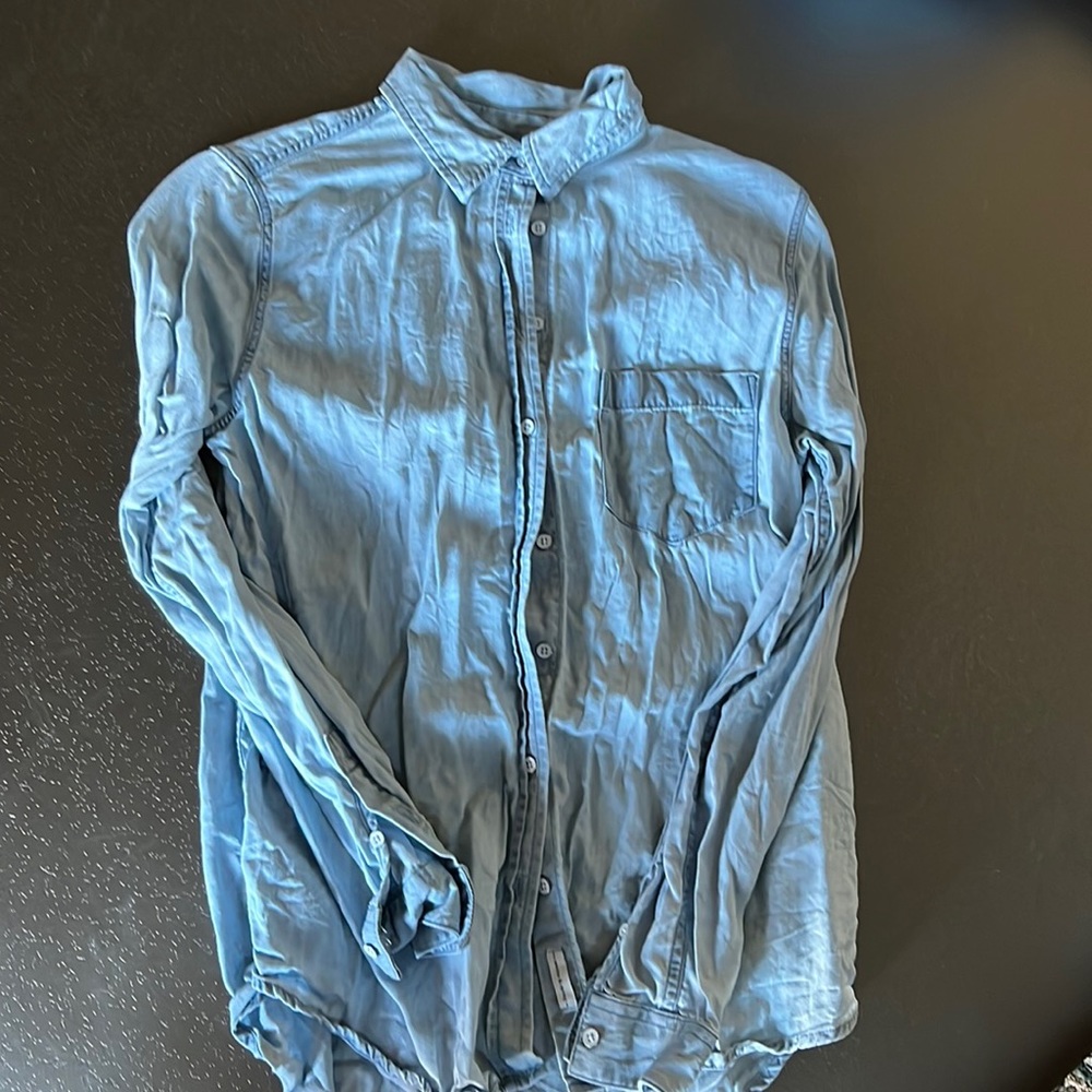 Blue Shirt Shop.. button-down.  Size small … EUC